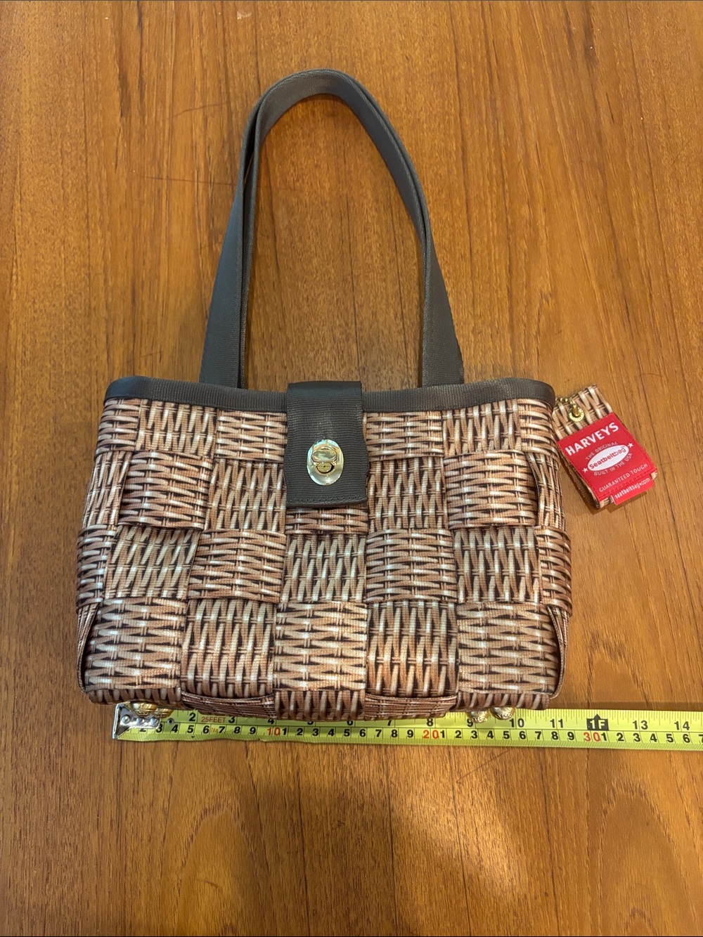 Harveys Seatbelt Bag Picnic Basket bag-hard to find